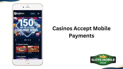 mobile casinos that accept payments